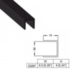 Plastic Capping Channel for 6.5mm Panels